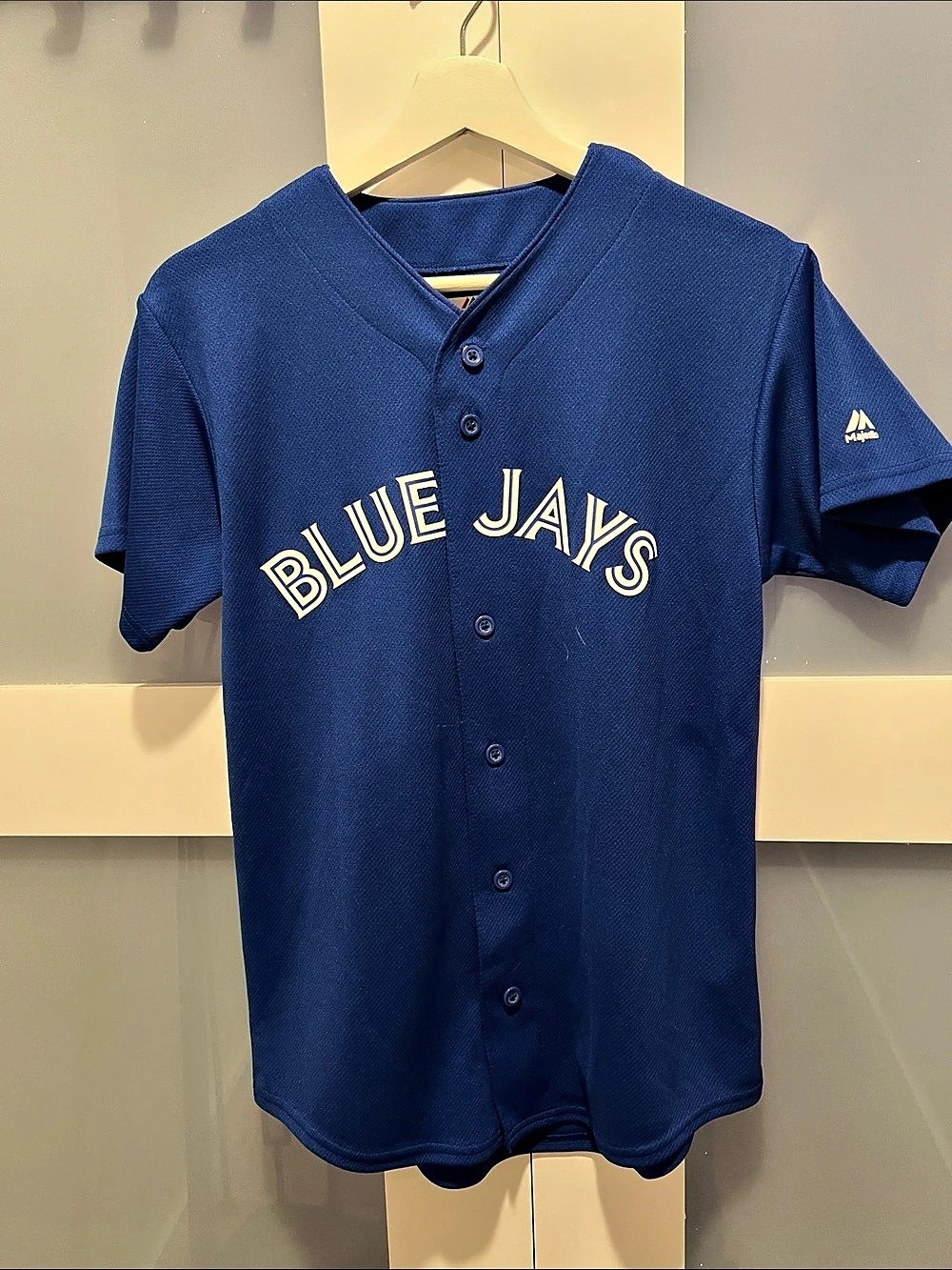 Majestic Blue Jays Baseball Jersey XL Like New